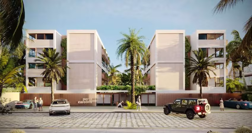 Apartamento para venda em ipojuca, porto de galinhas, 2 dormitórios, 1 banheiro, 1 vaga