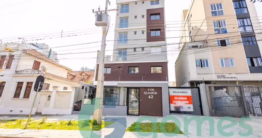 Apartamento com 1 dormitório para alugar com 34,59m² no são francisco