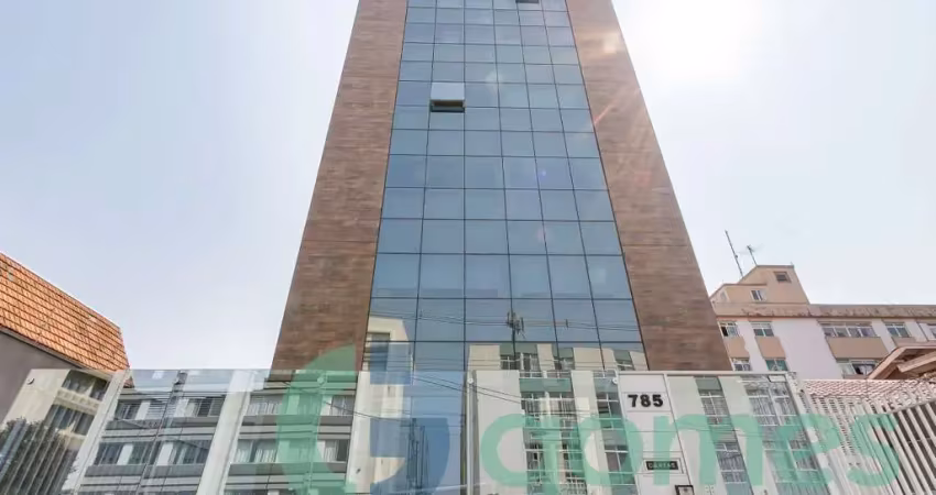 Apartamento com 1 dormitório para alugar com 86,00m² no my space alto da rua xv