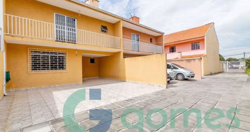 Sobrado com 3 dormitórios à venda, 137 m² - cajuru - curitiba/pr
