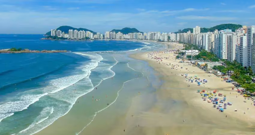 Pitangueiras - frente total para o mar - 285 m² úteis - 2 vagas de garagens demarcadas.
