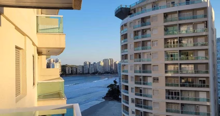 PITANGUEIRAS – NA QUADRA DA PRAIA, EXCELETE APARTAMENTO COM LINDA VISTA MAR, ANDAR ALTO, CLARO E SUPER AREJADO, PRÉDIO RECÉM REFORMADO.