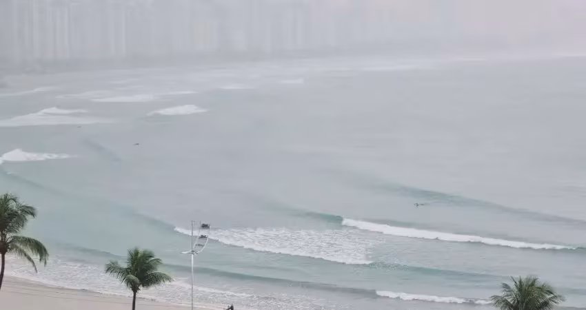 Praia de astúrias, 50m da praia, apartamento com vista deslumbrante a praia