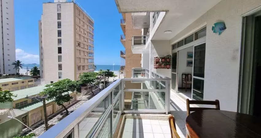 Apartamento com 3 dormitórios à venda, 140 m² - pitangueiras - guarujá/sp