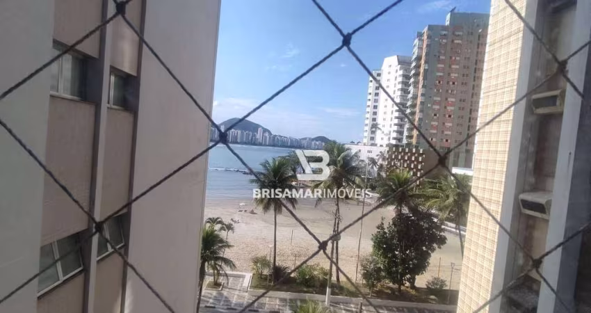 ASTÚRIAS- FRENTE AO MAR COM LINDA VISTA , 110 M² ÚTEIS , GARAGEM DEMARCADA NO PRÉDIO.