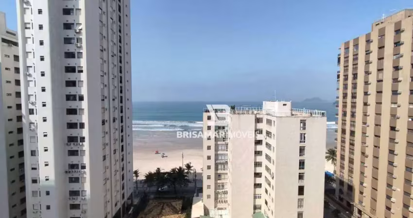 Pitangueiras- calçadão com maravilhosa vista ao mar , garagem no prédio, lazer.