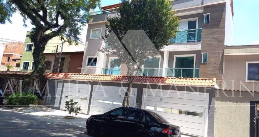 Lindo sobrado com 2 suítes - área gourmet - 2 vagas de garagem cobertas