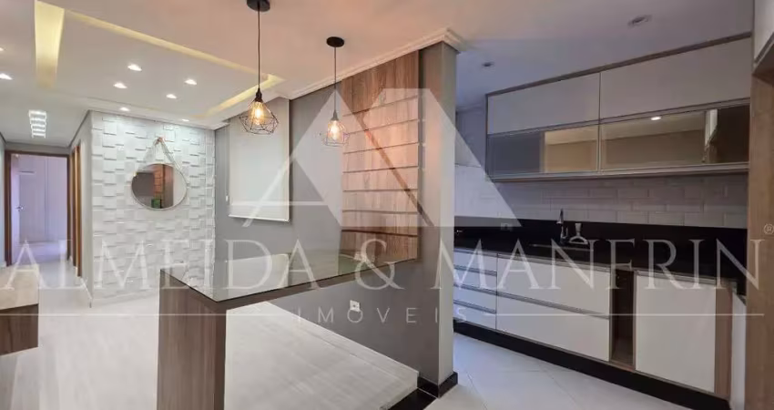 Apartamento mobiliado - 54m² com quintal - utinga/vila camilópolis - santo andré