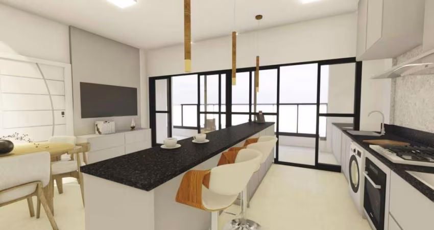 Apartamento para Venda em Santos, José Menino, 2 dormitórios, 1 suíte, 2 banheiros, 2 vagas