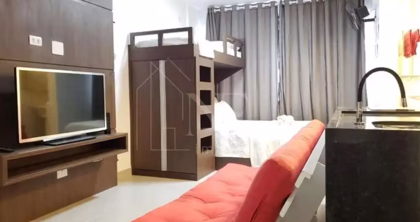 Kitnet para venda em santos, itararé, 1 dormitório, 1 banheiro