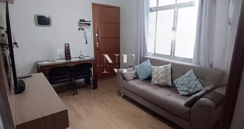Apartamento para venda em santos, embaré, 2 dormitórios, 1 banheiro, 1 vaga