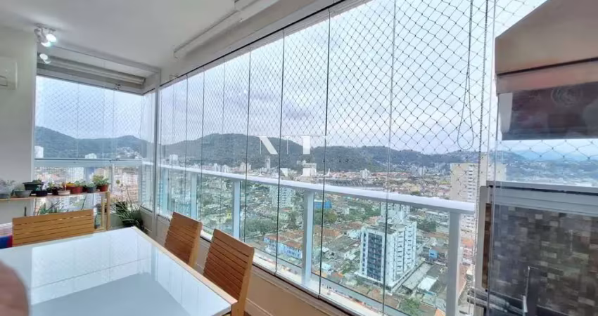 Apartamento para venda em santos, campo grande, 3 dormitórios, 3 banheiros, 2 vagas