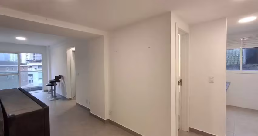 Apartamento para venda em santos, marapé, 2 dormitórios, 2 suítes, 1 banheiro, 1 vaga