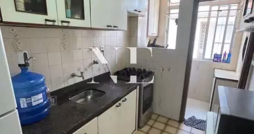 Apartamento para venda em santos, embaré, 2 dormitórios, 1 banheiro, 1 vaga