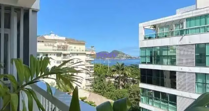 Apartamento com 2 quartos, 100 m², à venda por r$ 1.300.000- são francisco - niterói/rj