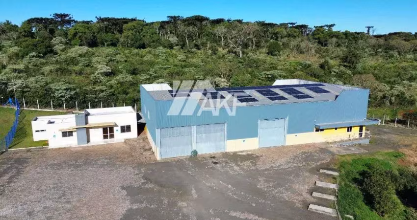 Barracao/galpao para locacao no  distrito m. bormann, chapeco