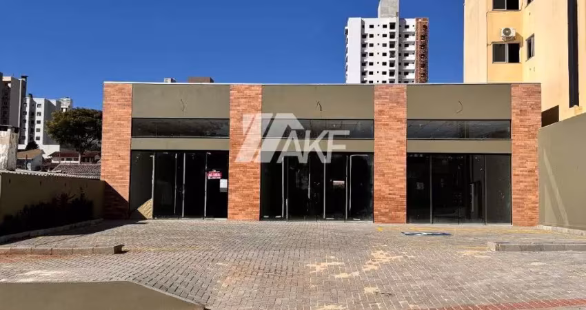 Sala terrea para locacao com estacionamento, no bairro saic, chapeco-sc