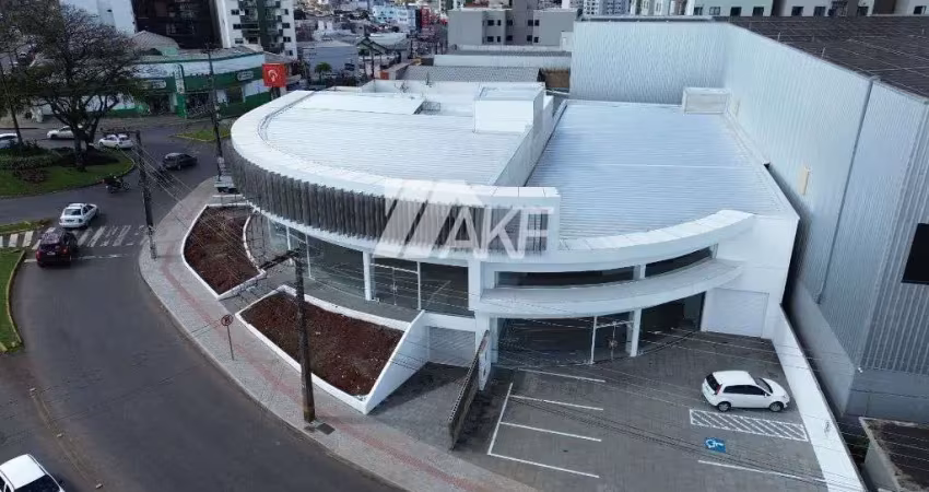 Sala comercial para locacao – av. sao pedro, vitrine ideal para o seu negocio, chapeco-sc