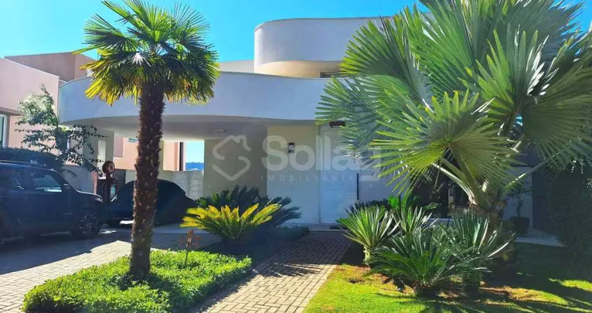 Casa mobiliada com 4 suítes para alugar em louveira no condomínio reserva santa isabel i.