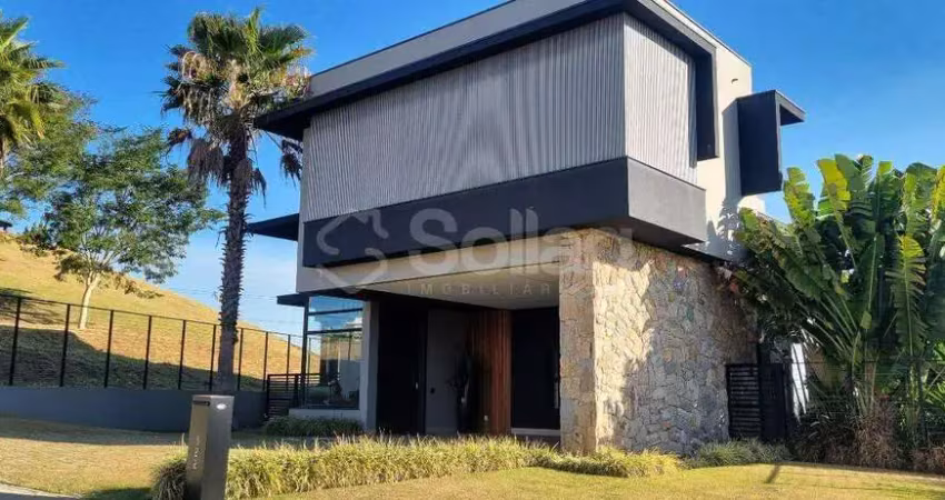 Casa a venda com quatro suítes, piscina, adega no condomínio campo de toscana em vinhedo -são paulo.