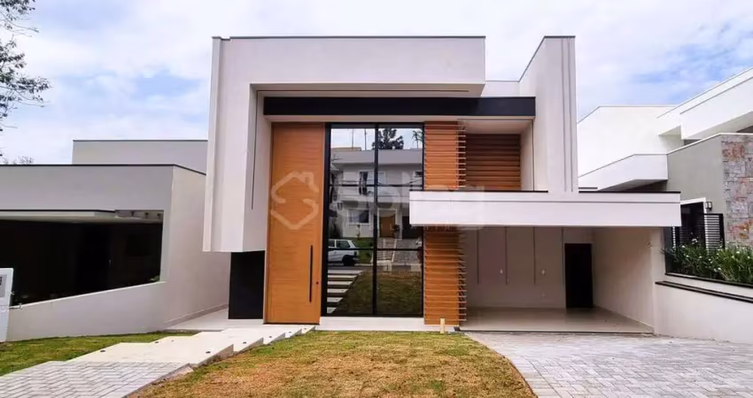 Casa nova térrea à venda , 4 suítes, piscina e sauna no condomínio morada do bosque