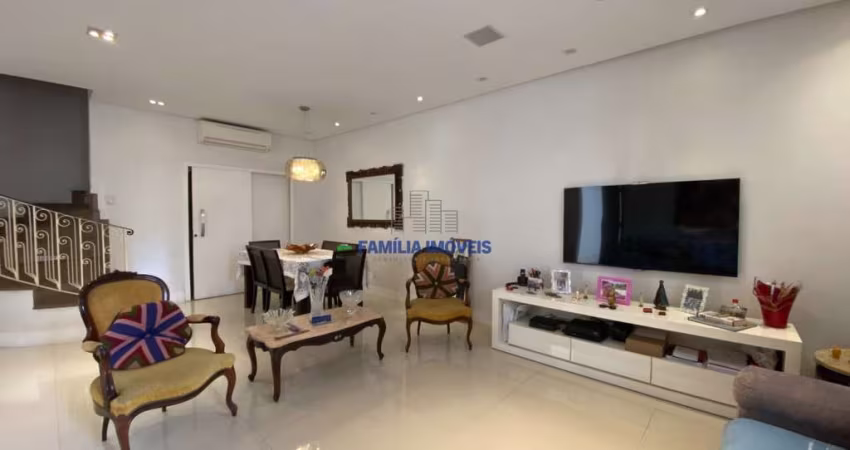 Casa em condomínio fechado com 3 quartos à venda na Vereador Rocha e Silva, --, Ponta da Praia, Santos