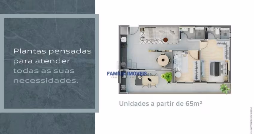 Apartamento com 2 quartos à venda na Almirante Moraes Rego, --, Ponta da Praia, Santos