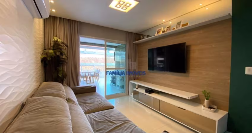 Apartamento com 2 quartos à venda na Avenida Doutor Bernardino de Campos, --, Campo Grande, Santos