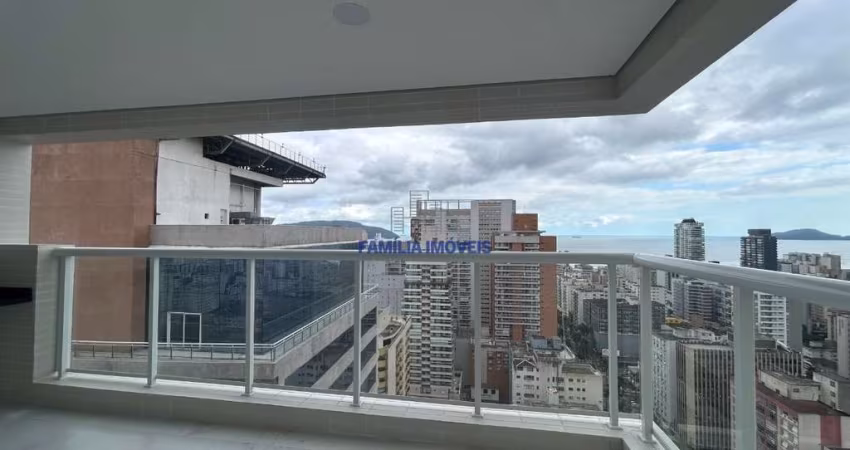 Apartamento com 3 quartos à venda na Avenida Ana Costa, --, Gonzaga, Santos