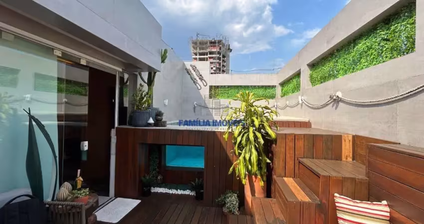 Cobertura com 3 quartos à venda na Dona Anália Franco, --, Aparecida, Santos