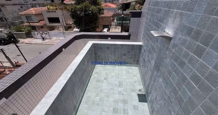 Casa em condomínio fechado com 3 quartos à venda na Rua Nabuco de Araújo, --, Embaré, Santos
