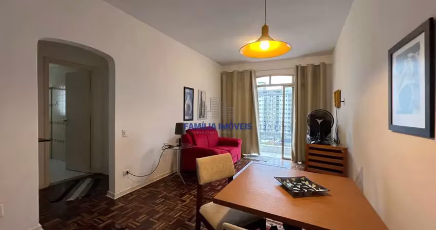Apartamento com 1 quarto para alugar na Avenida Doutor Epitácio Pessoa, --, Boqueirão, Santos