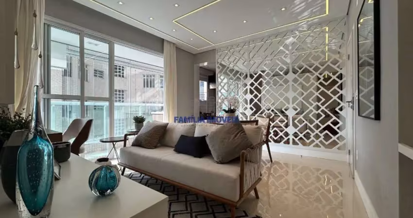Apartamento com 2 quartos à venda na Avenida Presidente Wilson, --, José Menino, Santos