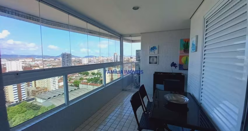 Apartamento com 2 quartos à venda na Avenida Washington Luís, --, Vila Mathias, Santos