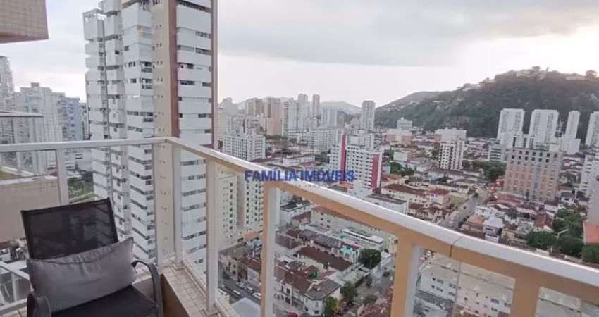 Apartamento com 1 quarto à venda na Ministro Xavier de Toledo, --, Campo Grande, Santos