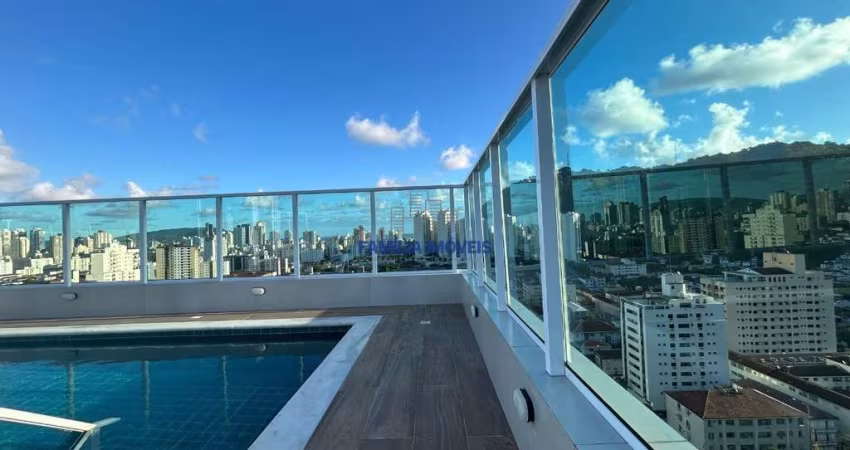 Apartamento com 2 quartos à venda na Rua 9 de Julho, --, Marapé, Santos