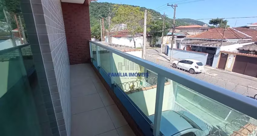 Casa com 2 quartos à venda na Rua Gastão Bousquet, --, Vila São Jorge, Santos