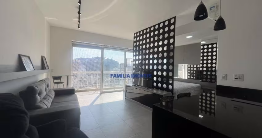 Apartamento com 1 quarto para alugar na Avenida Presidente Wilson, --, Pompéia, Santos