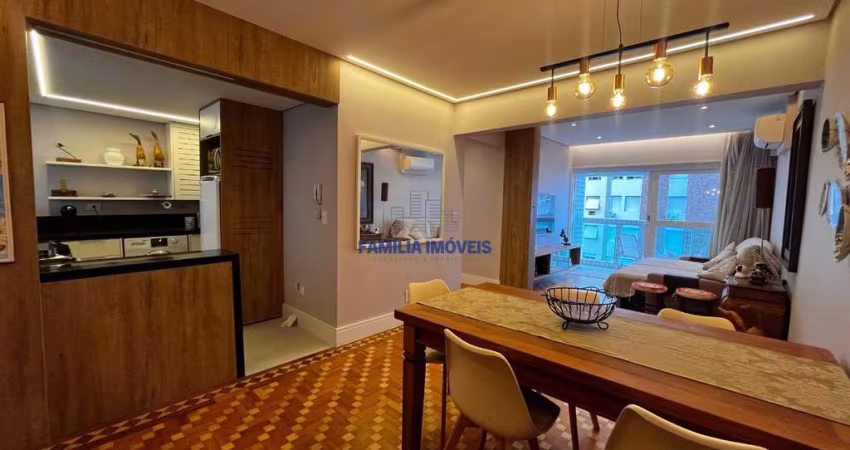 Apartamento com 1 quarto à venda na Avenida Siqueira Campos, --, Boqueirão, Santos