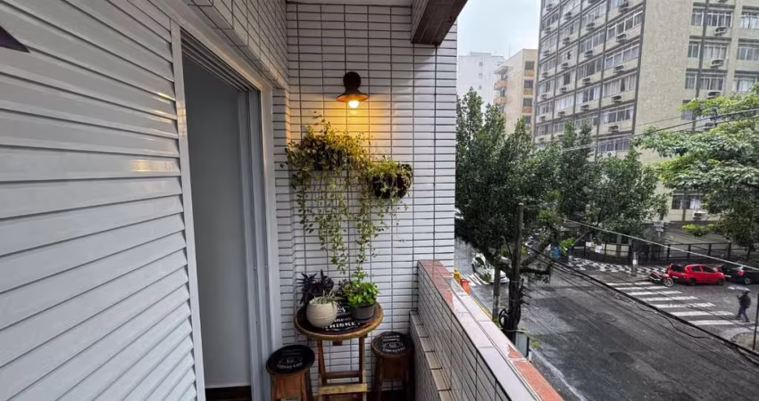 Apartamento com 1 quarto à venda na Rua Galeão Carvalhal, --, Gonzaga, Santos