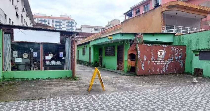 Terreno comercial à venda na Rua Doutor Carvalho de Mendonça, --, Vila Belmiro, Santos