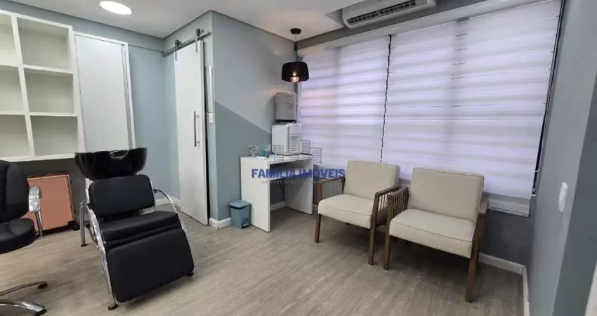 Sala comercial para alugar na Avenida Washington Luiz, --, Encruzilhada, Santos