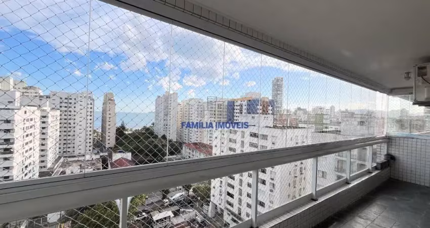 Apartamento com 2 quartos à venda na Avenida Siqueira Campos, --, Embaré, Santos