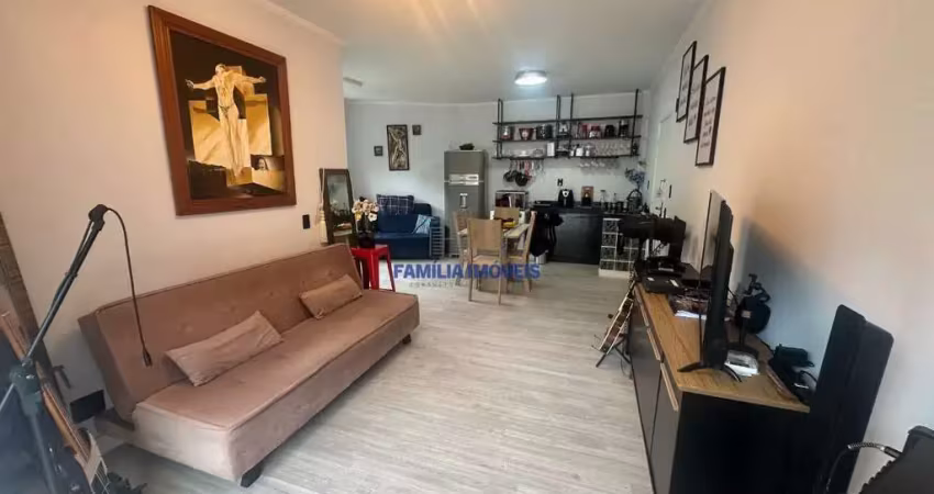 Flat com 1 quarto à venda na Rua da Constituição, --, Itararé, São Vicente