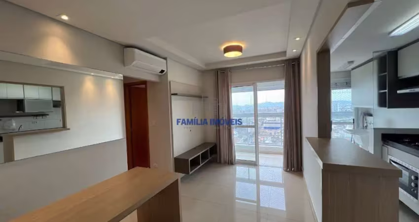 Apartamento com 1 quarto para alugar na Avenida Ana Costa, --, Vila Mathias, Santos