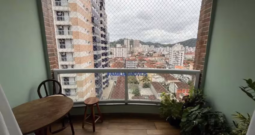 Apartamento com 3 quartos à venda na Pasteur, --, Gonzaga, Santos