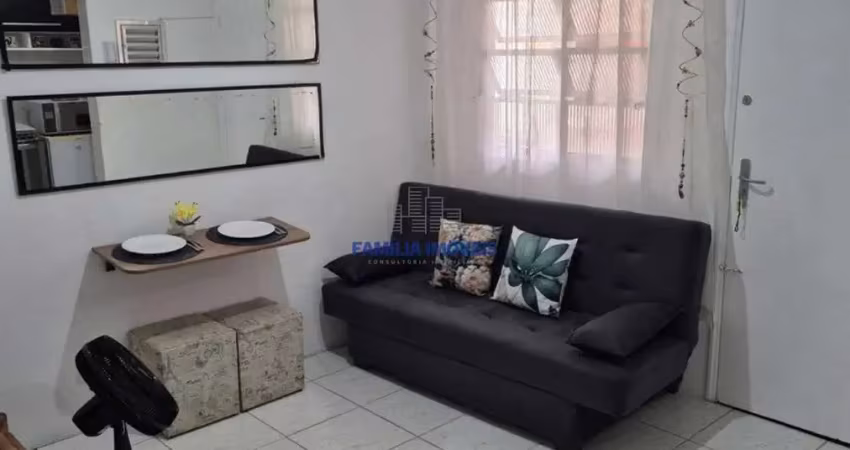 Apartamento com 1 quarto para alugar na Rua Jacob Emerick, --, Centro, São Vicente