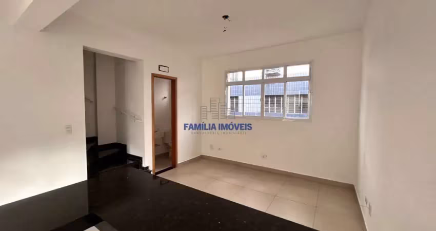 Casa em condomínio fechado com 2 quartos para alugar na Rua Pedro Américo, --, Campo Grande, Santos