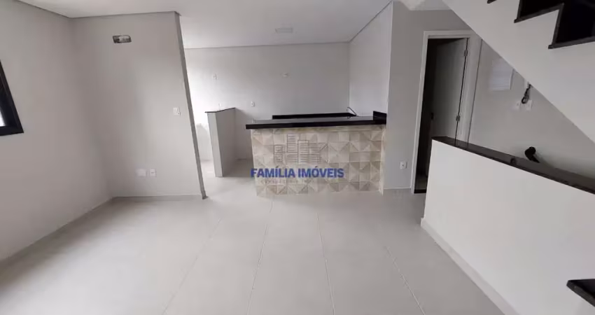 Casa em condomínio fechado com 2 quartos à venda na Teixeira de Freitas, --, Campo Grande, Santos