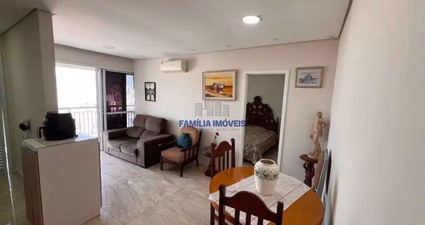Apartamento com 1 quarto para alugar na Rua Doutor Emílio Ribas, --, Vila Mathias, Santos